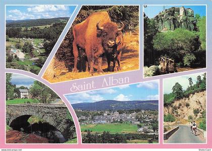 48 SAINT ALBAN SUR LIMAGNOLE PARC DES BISONS D EUROPE