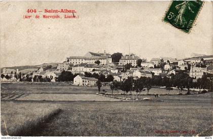 CPA St-ALBAN - Vue - Arrt de MARVEJOLS (638211)