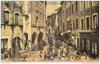 30/ SAINT AMBROIX / PLACE AUX HERBES