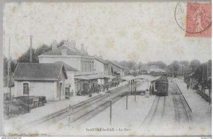 38 / SAINT ANDRE LE GAZ / LA GARE