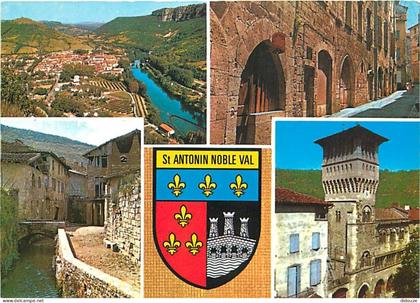 Carte Postale - 82 - Saint Antonin Noble Val - Multivues - Blasons - Carte Neuve - CPM - Voir Scans Recto-Verso - Poscar