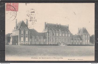 27 - SAINT AUBIN D' ECROSVILLE - Château de Saint Aubin d' Ecrosville