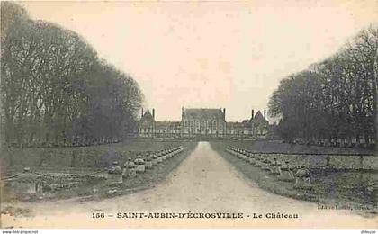 Carte Postale Ancienne - 27 - Saint Aubin d'Ecrosville - Le Château - CPA - Voir Scans Recto-Verso - Poscard - Carta Pos