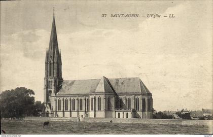 CPA Saint Aubin L'Eglise