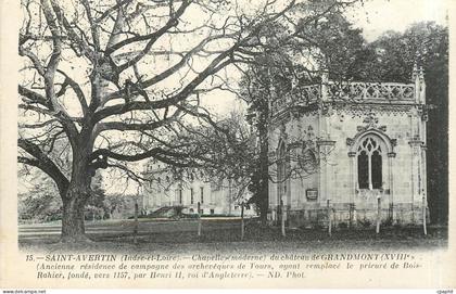 CPA Saint Avertin Indre et Loire Chapelle moderne du chateau de Grandmont