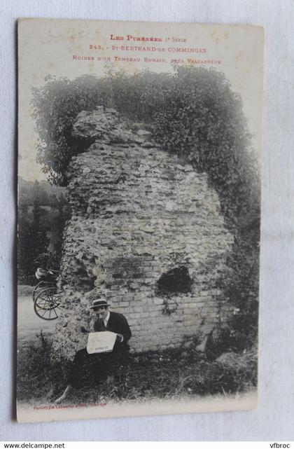 Saint Bertrand de Comminges, ruines d'un tombeau romain, près Valcabère, Haute Garonne 31