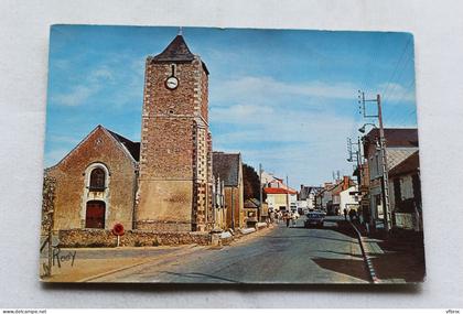 Cpm, Saint Brévin les Pins, l'église et le centre, Loire Atlantique 44