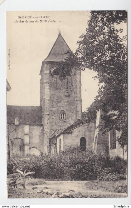 Saint Brice Sous Foret - Clocher