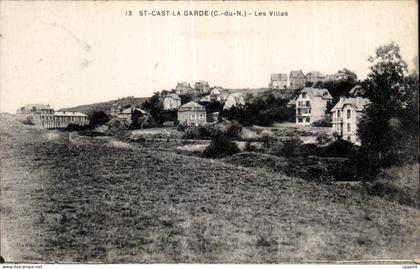 CPA St Cast La Garde Les Villas