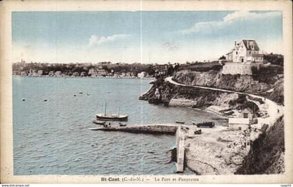 CPA St Cast Le Port et Panorama