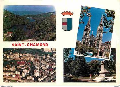 42 - Saint Chamond - Multivues - Blasons - CPM - Voir Scans Recto-Verso