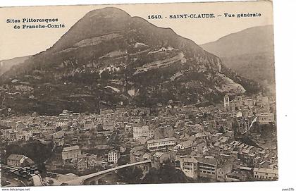 SAINT-CLAUDE - Vue Générale