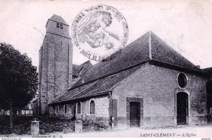 89 - yonne - SAINT CLEMENT - l'église