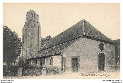 AUJP6-0384-89 - SAINT-CLEMENT - L'église