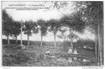SAINT CLEMENT .... LA FONTAINE D AZON ...