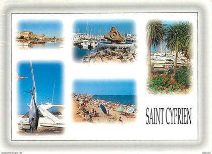 66 - Saint Cyprien - Multivues - Poissons - Thon - CPM - Voir Scans Recto-Verso