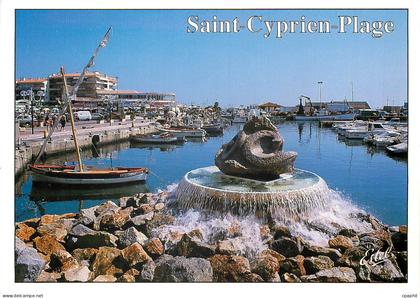 CPM Saint Cyprien Plage Pyrenees Orientales