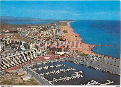CPM Saint Cyprien Plage Vue generale du Port