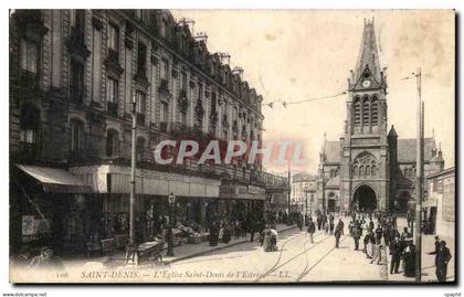 CPA Saint Denis L Eglise Saint Denis de L Eglise