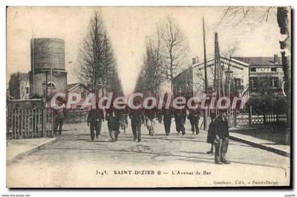 CPA Saint Dizier L'Avenue De Bar