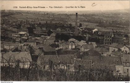 CPA SAINT-ELOY-les-MINES Vue Generale - Quartier de la Gare (1253971)