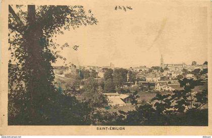 33 - Saint Emilion - Vue générale - CPA - Voir Scans Recto-Verso