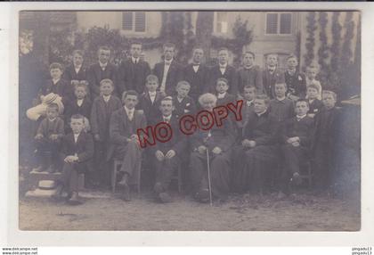 Au plus rapide carte photo Saint Etienne de Remiremont Monsieur le Curé et ses ouailles
