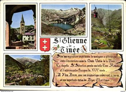 CPSM Paysages de France Saint Etienne de Tinee Alpes Maritimes