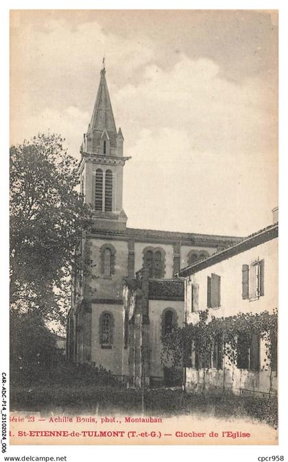 CAR-ADCP14-0792-82 - SAINT-ETIENNE-DE-TULMONT - Clocher de l'église