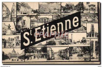 Saint Etienne - Souvenir - CPA