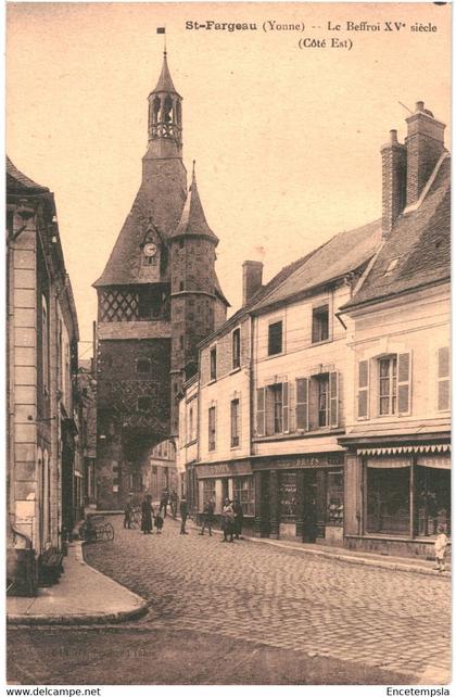 CPA - Carte postale France Saint Fargeau Le Beffroi  VM47914