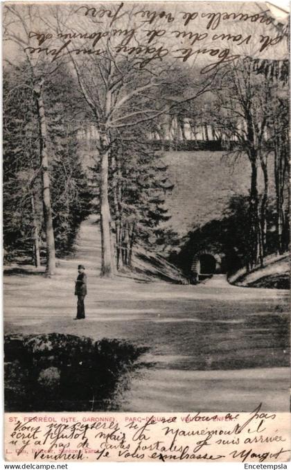 CPA Carte Postale  France  Saint Ferreol Parc digue et voute d'enfer  1904 VM104788