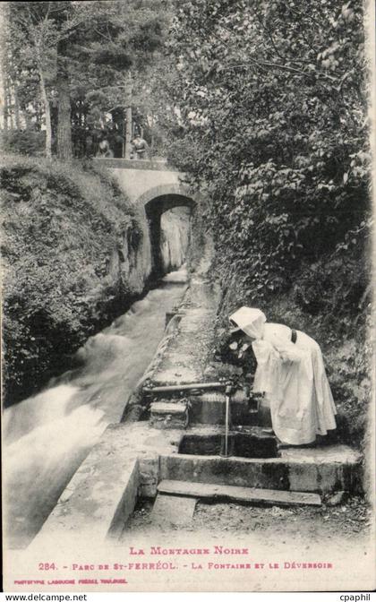 Saint Ferreol - Parc - La Fontaine - CPA