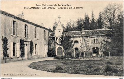 85 SAINT-FLORENT-des-BOIS - Château de la Barre