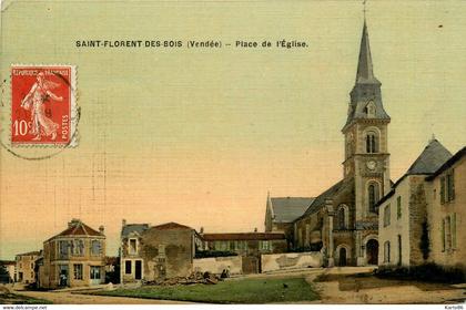 st florent des bois * la place de l'église * rue