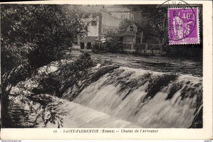CPA Saint Florentin Chutes De I'Armance