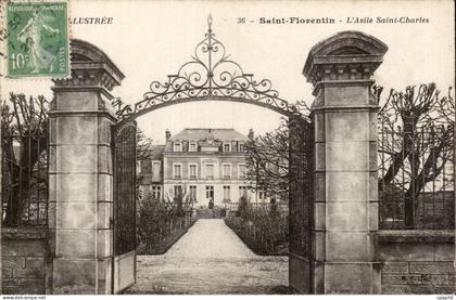 CPA Saint Florentin L'asile Saint Charles