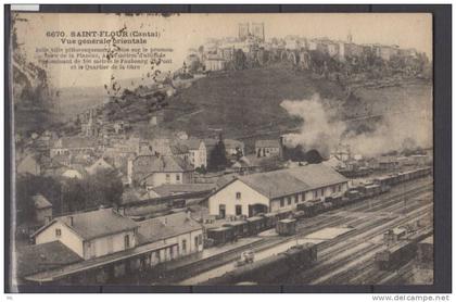 15 -Saint -Flour -  Vue Générale  ( Gare )
