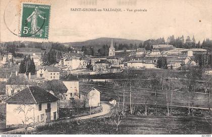 SAINT-GEOIRE-en-VALDAINE (Isère) - Vue générale