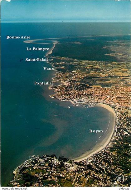 Carte Postale - 17 - Saint Georges de Didonne - De la Pointe de Vallières de Saint Georges de Didonne jusqu'à la Baie de