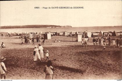 CPA Plage de Saint Georges de Didonne