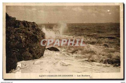 CPA Saint Georges de Didonne Les Rochers