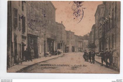 SAINT-GERMAIN-LEMBRON (63) - GRANDE-RUE