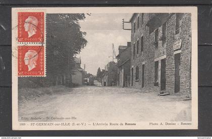35 - SAINT GERMAIN SUR ILLE - L' Arrivée Route de Rennes