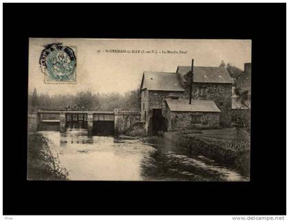 35 - SAINT-GERMAIN-SUR-ILLE - Le Moulin Neuf - 56 - moulin à eau