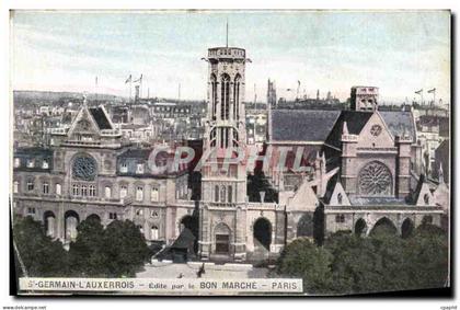 CPA Germain l'Auxerrois Edite pur le Bon Marche Paris