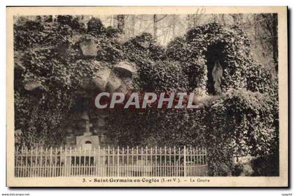 CPA Saint Germain en Cogles La Grotte