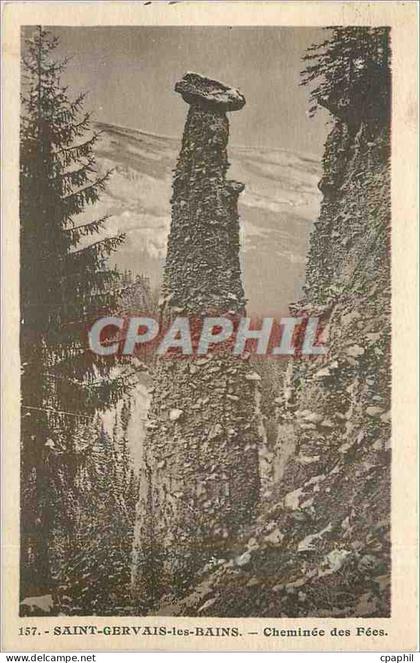 CPA Saint Gervais les Bains Cheminee des Fees