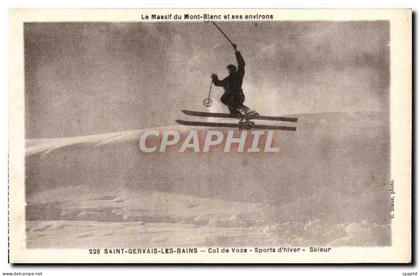 CPA Saint Gervais Les Bains Col de Voza Sports d'hiver Ski