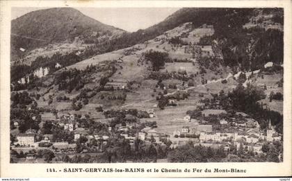 CPA Saint Gervais les Bains et le Chemin de Fer du Mont Blanc